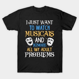 Watch Musicals T-Shirt